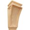 Ekena Millwork 6"W x 4 3/4"D x 12"H Arts and Crafts Corbel, Red Oak COR06X04X12ARRO - alternate 1
